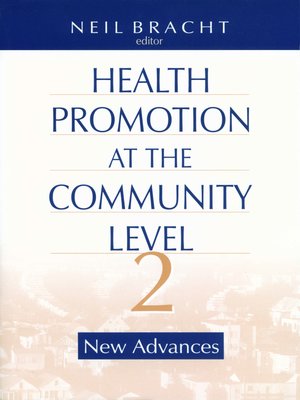 cover image of Health Promotion at the Community Level
